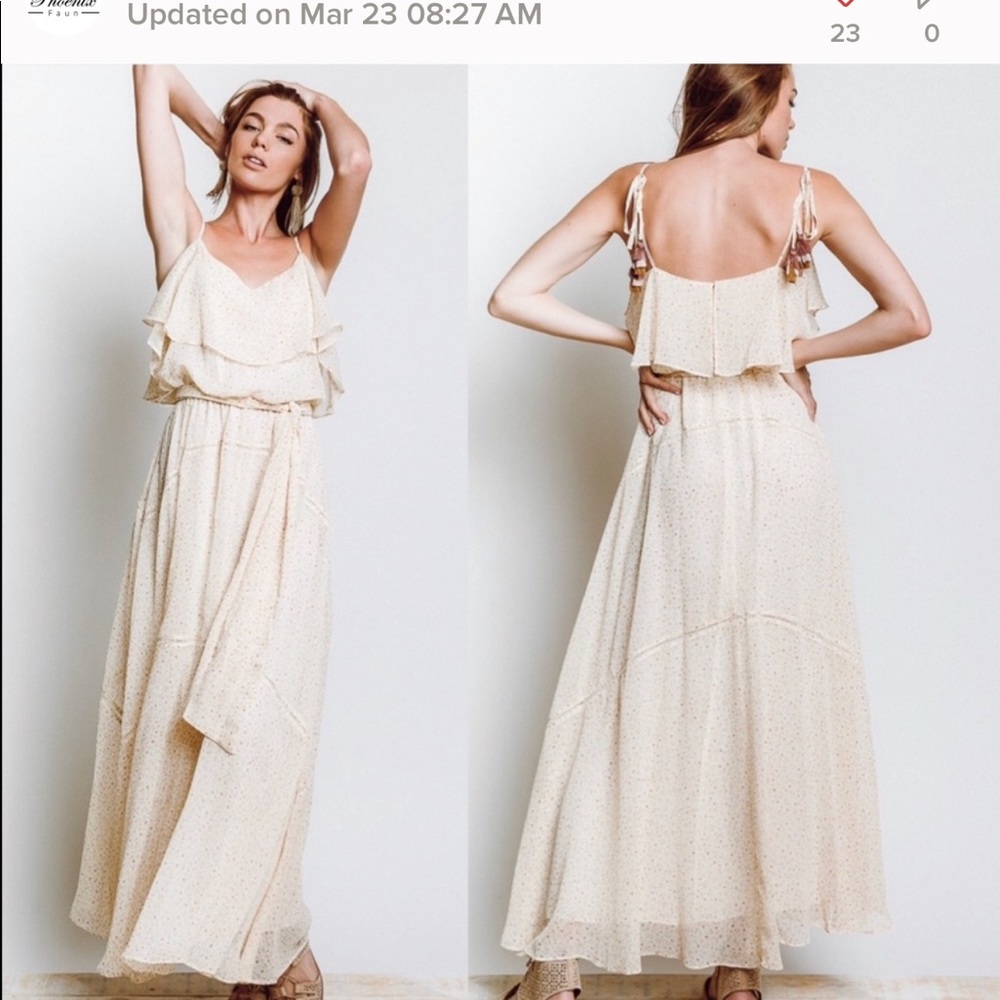 Rebecca Minkoff Ditsy Floral Maxi Size xs